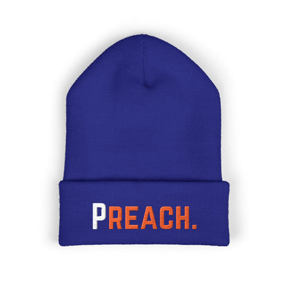 PREACH. Stylish Embroidered Beanie