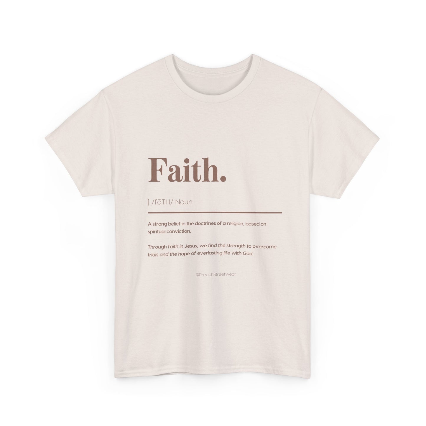 Faith Definition T-Shirt