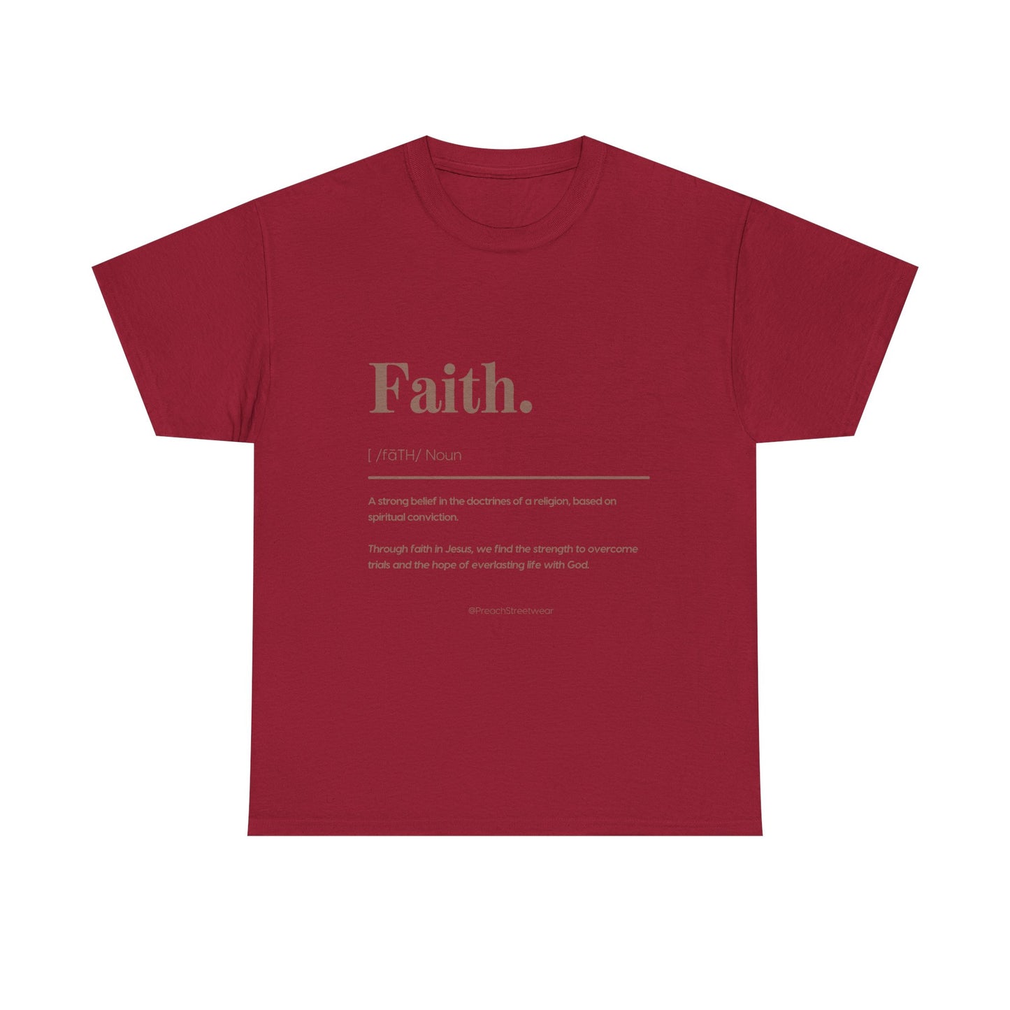 Faith Definition T-Shirt