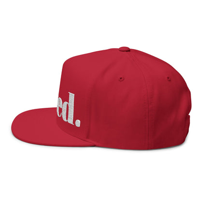 Saved. Flat Bill Cap