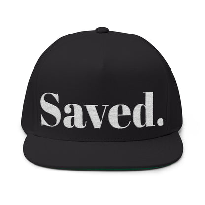 Saved. Flat Bill Cap