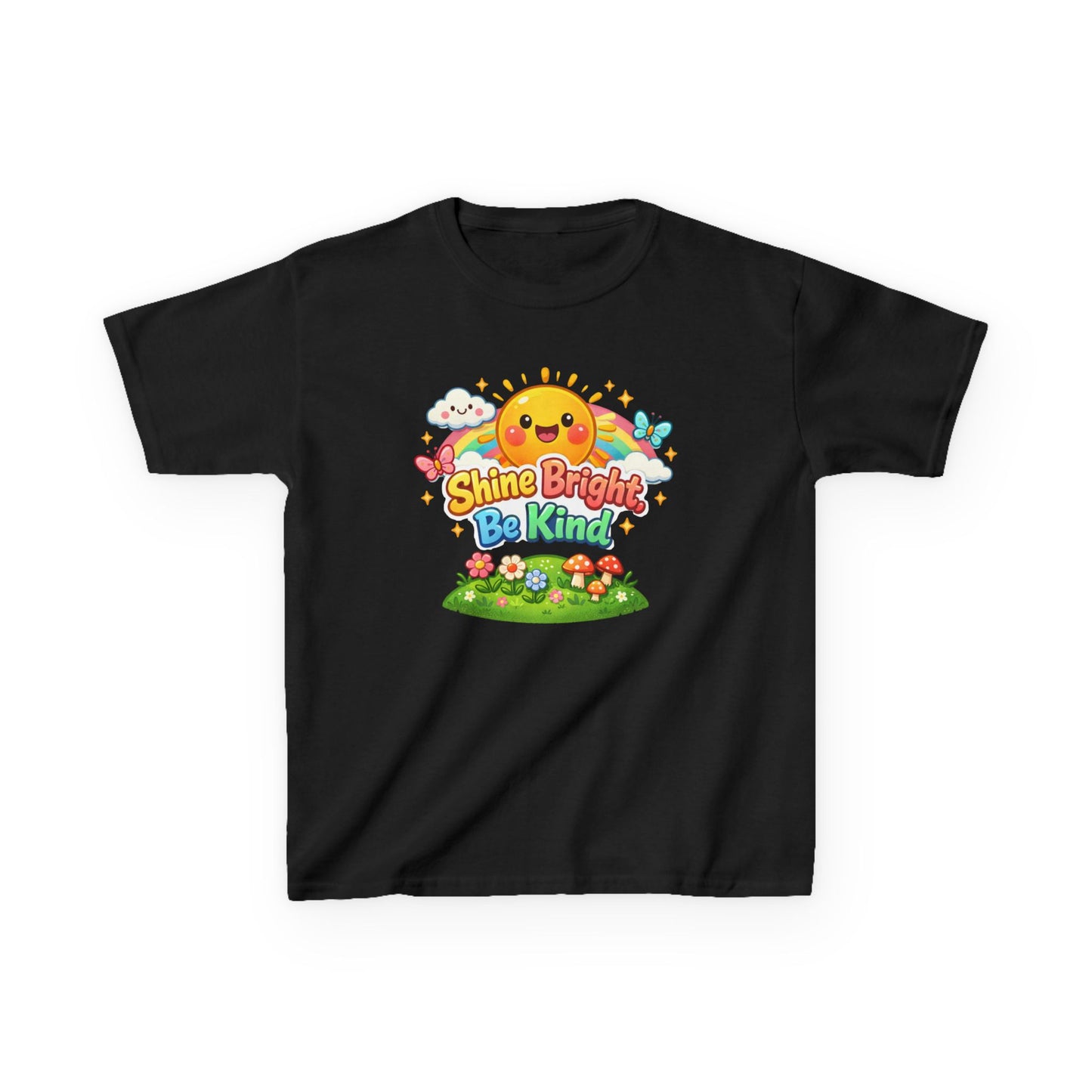 Shine Bright Be Kind Kids Tee Shirt