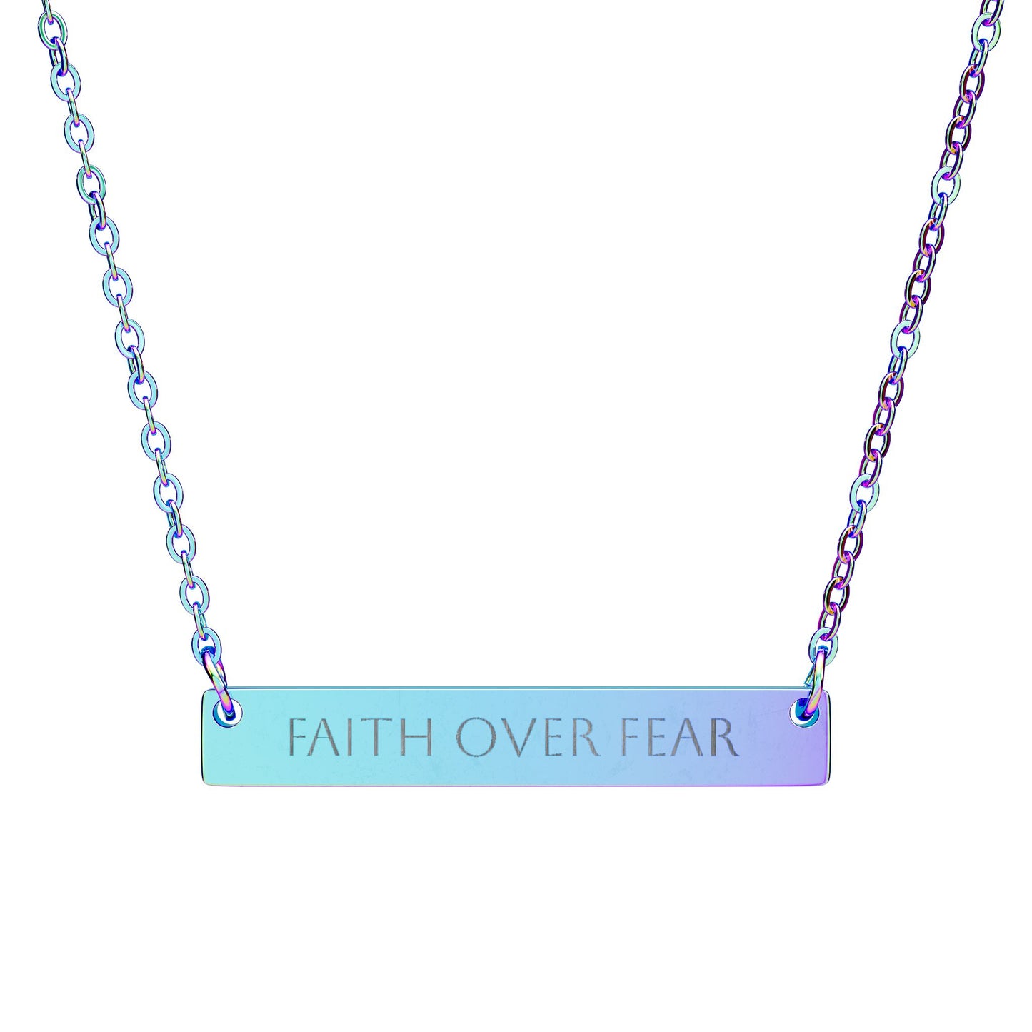 Faith Over Fear Necklace