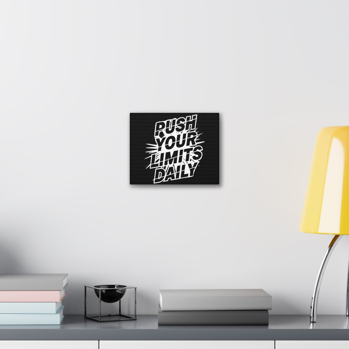 Push Your Limits Daily Art Canvas