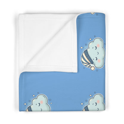 Blue Baby Cloud Blanket