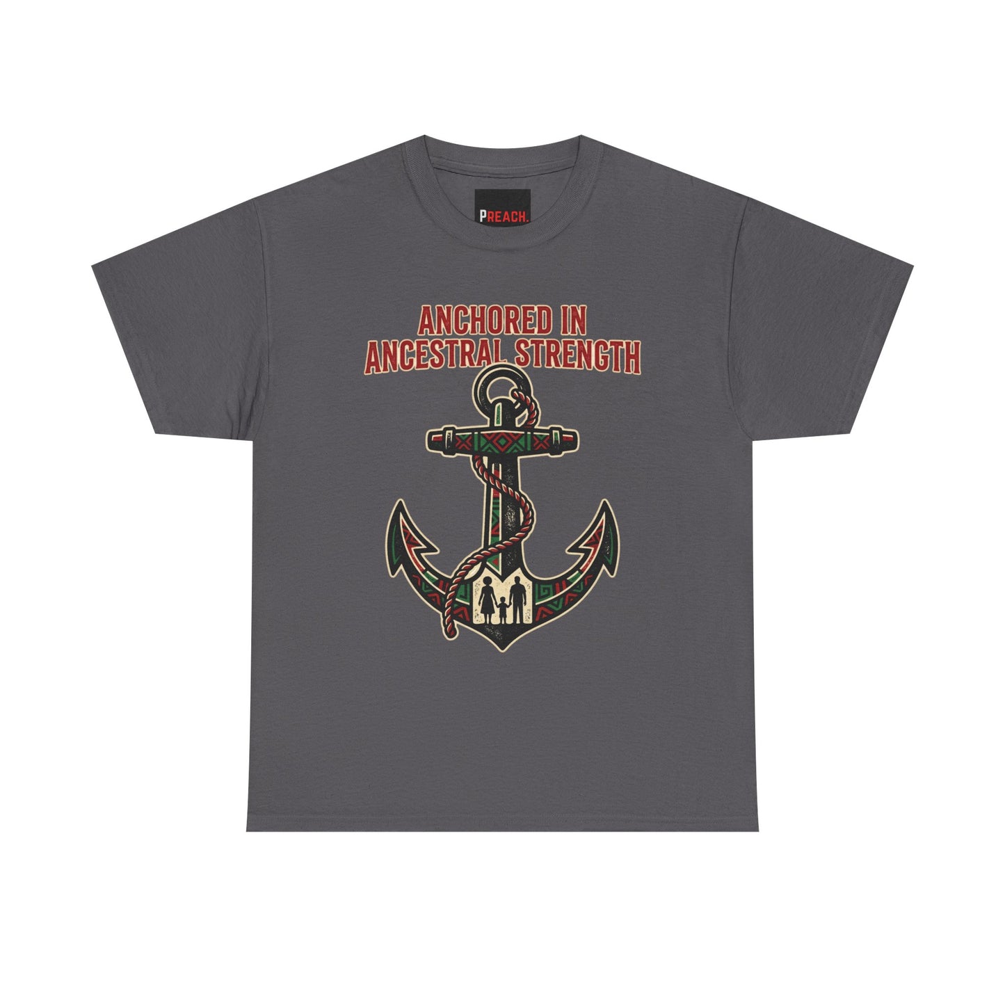 "Anchored in Ancestral Strength" Juneteenth Tee Shirt