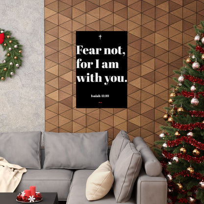 Isaiah 41:10 Wall Art Poster