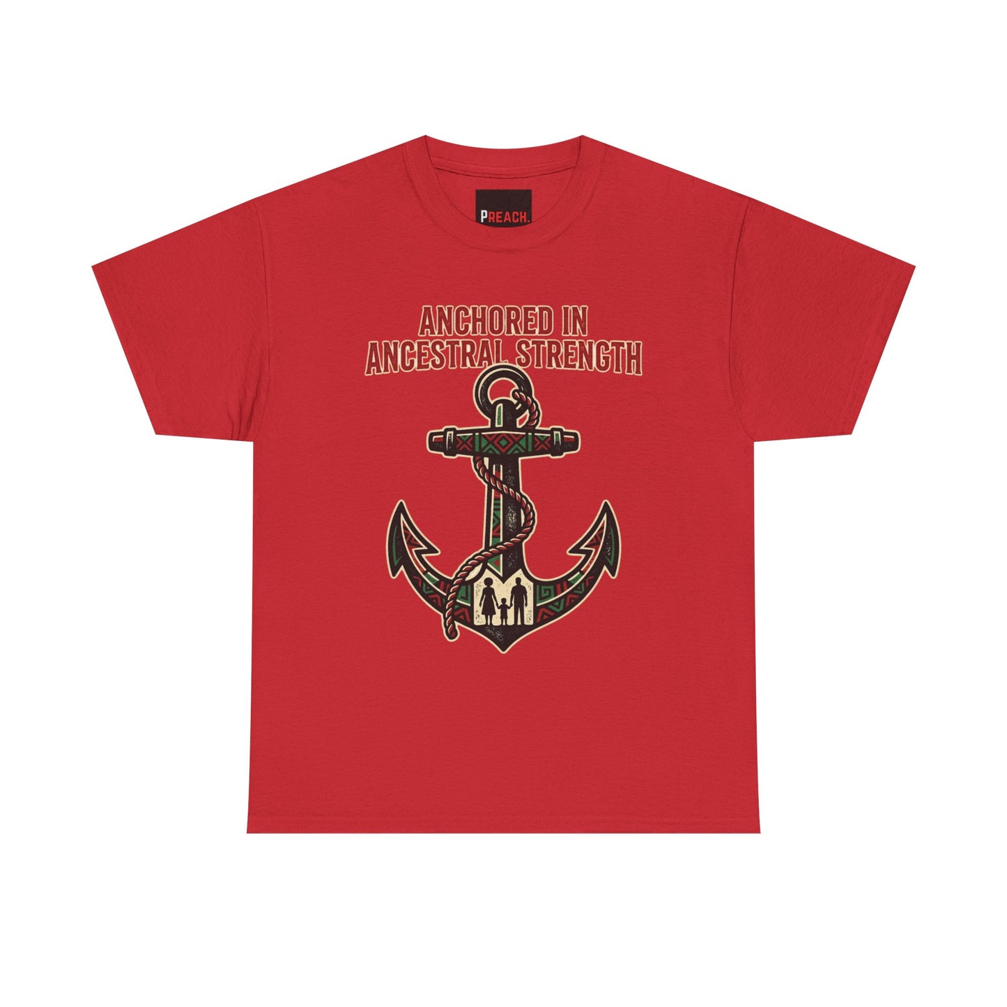 "Anchored in Ancestral Strength" Juneteenth Tee Shirt