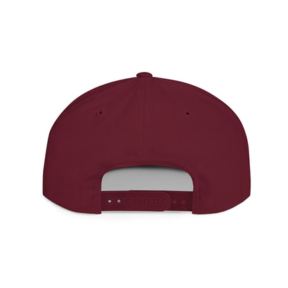 Hustle Flat Bill Snapback Hat
