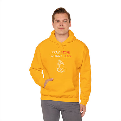 Pray more Worry Less Hoodie
