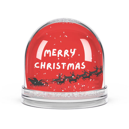 Merry Christmas Snow Globe
