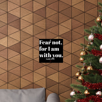 Isaiah 41:10 Wall Art Poster