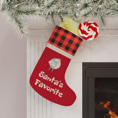 Santa's Favorite Cozy Christmas Stocking