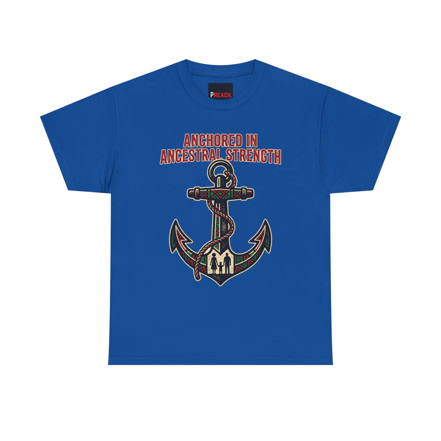 "Anchored in Ancestral Strength" Juneteenth Tee Shirt