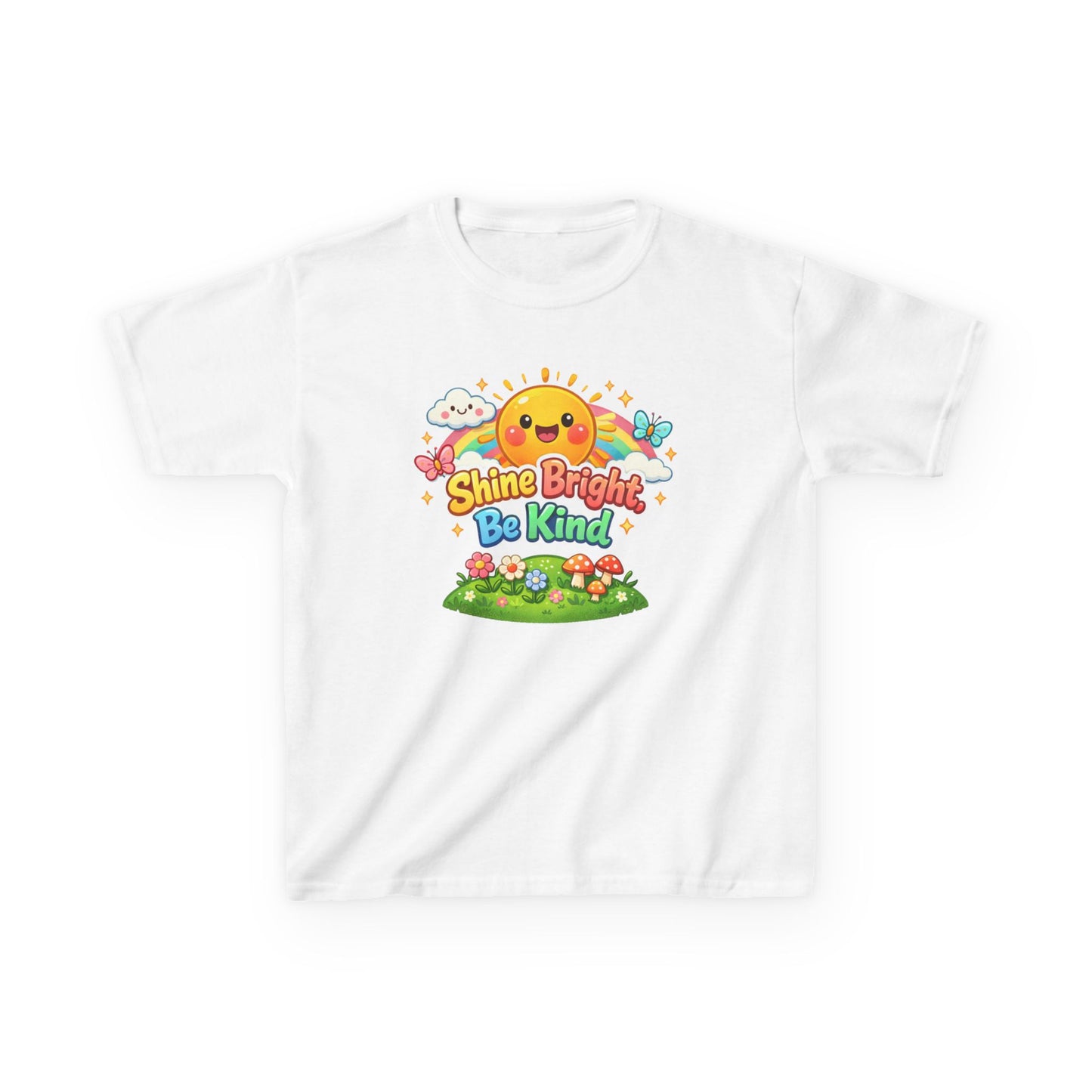 Shine Bright Be Kind Kids Tee Shirt