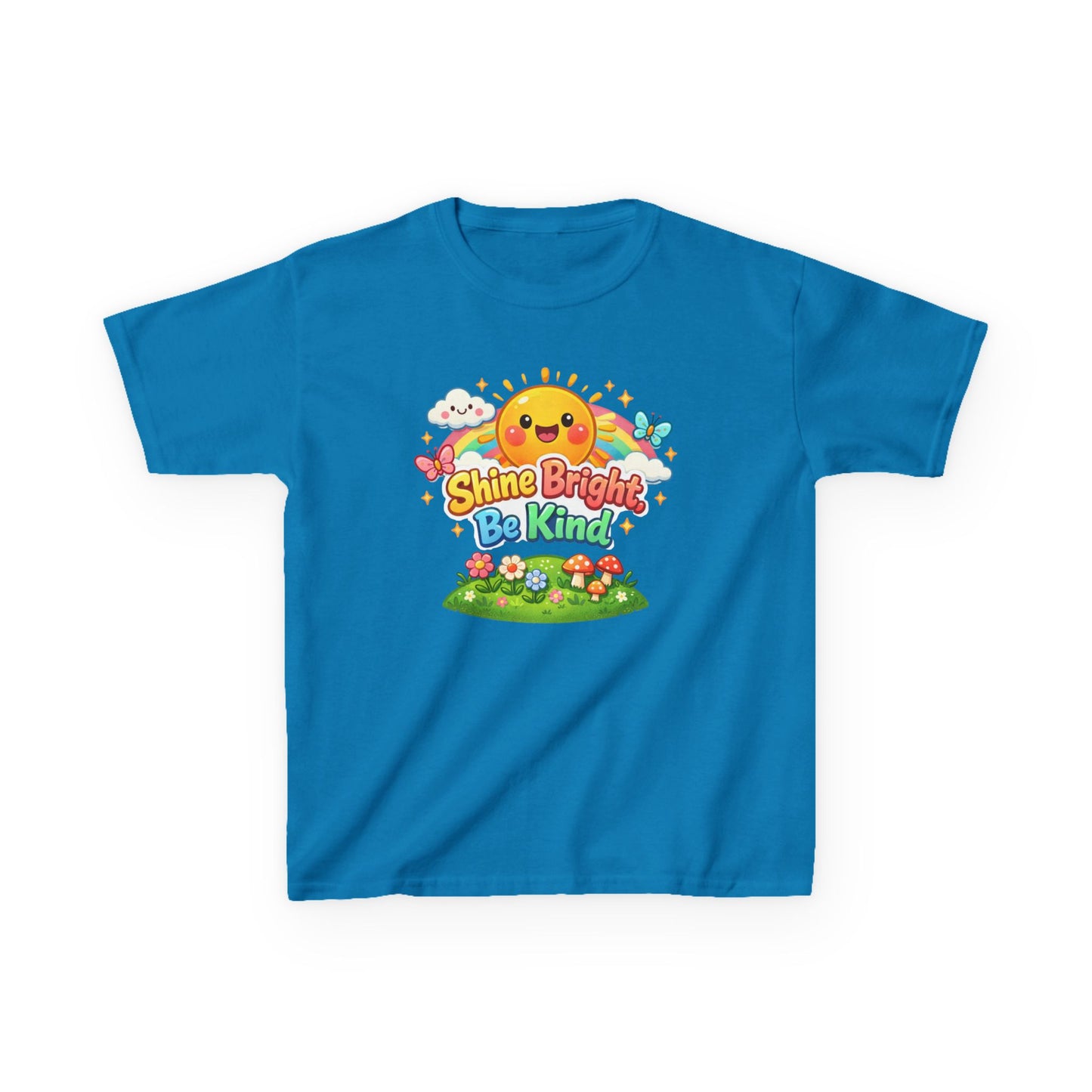 Shine Bright Be Kind Kids Tee Shirt