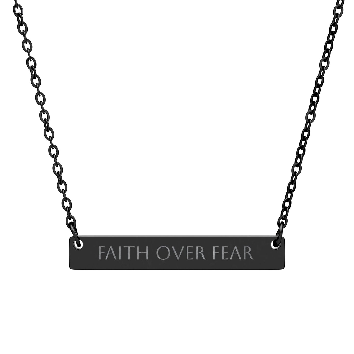 Faith Over Fear Necklace