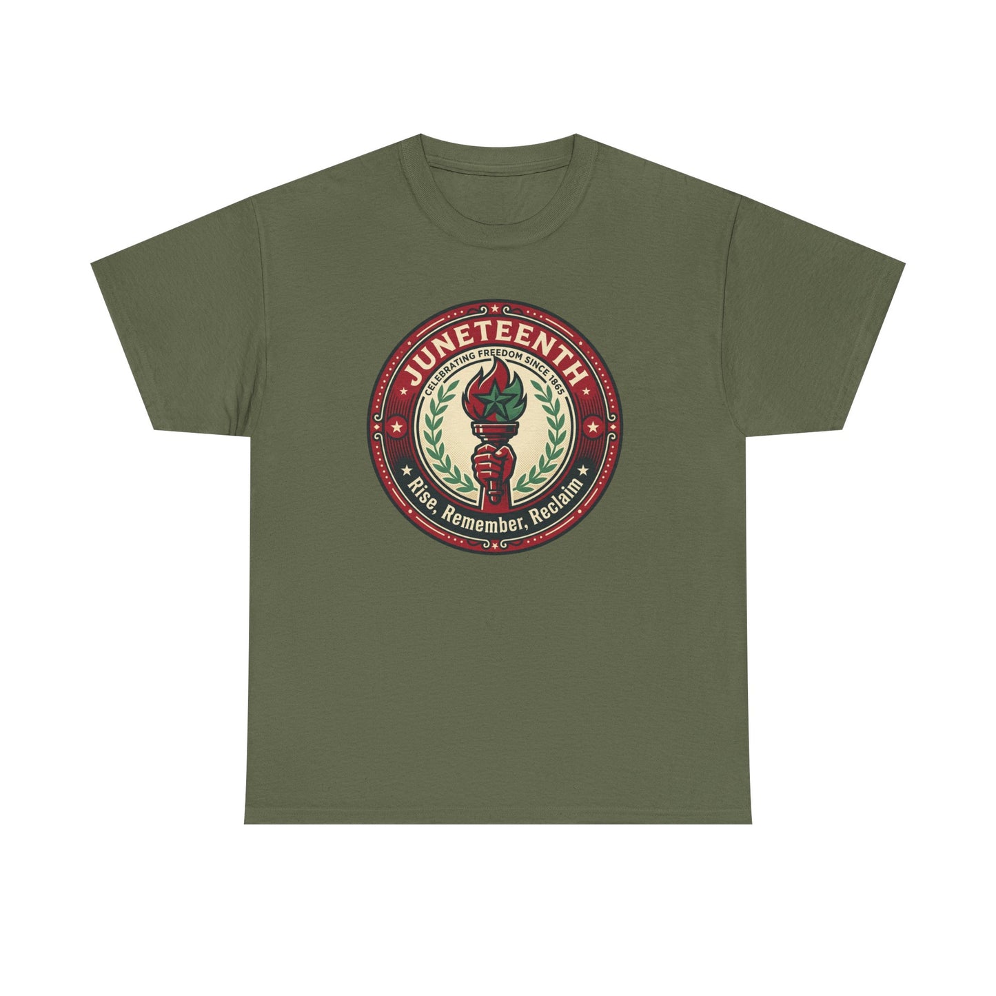 Juneteenth "Rise, Remember, Reclaim" Tee Shirt