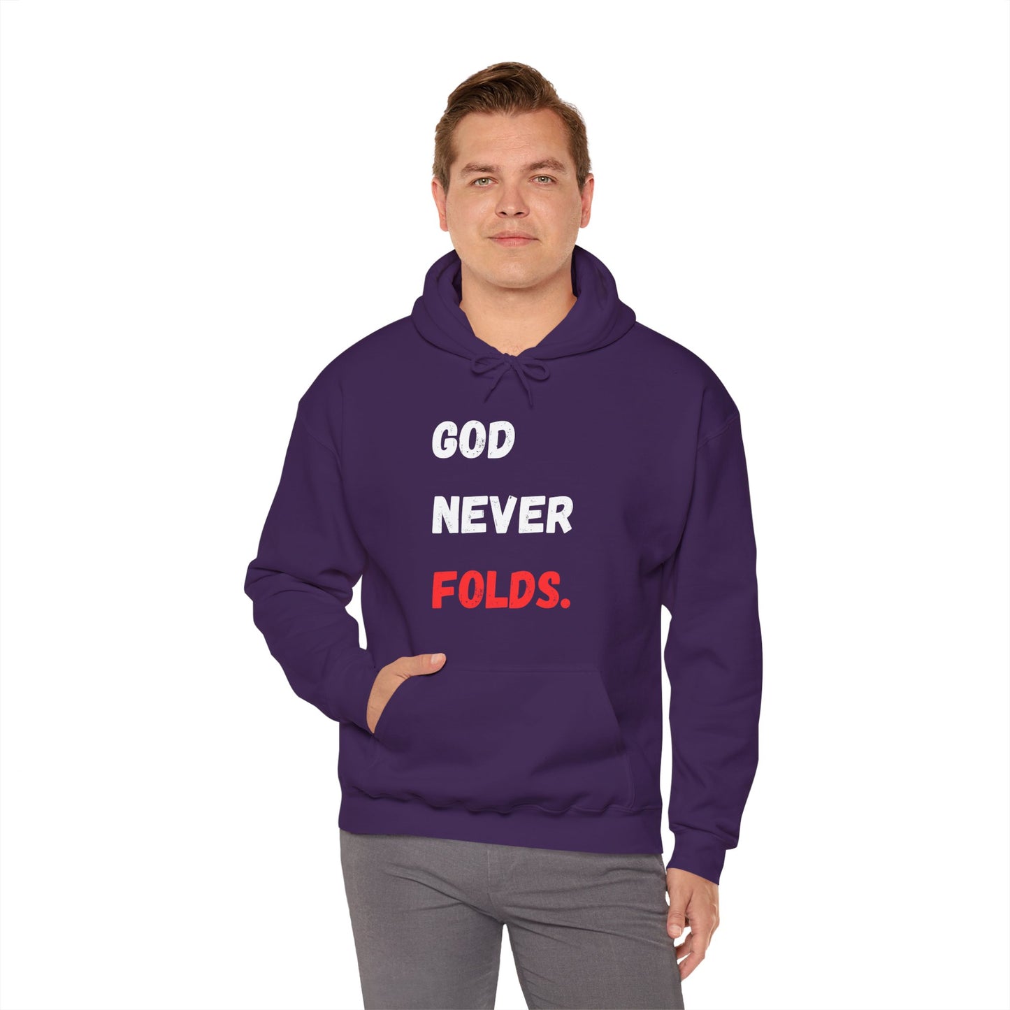 God Never Folds. Hoodie