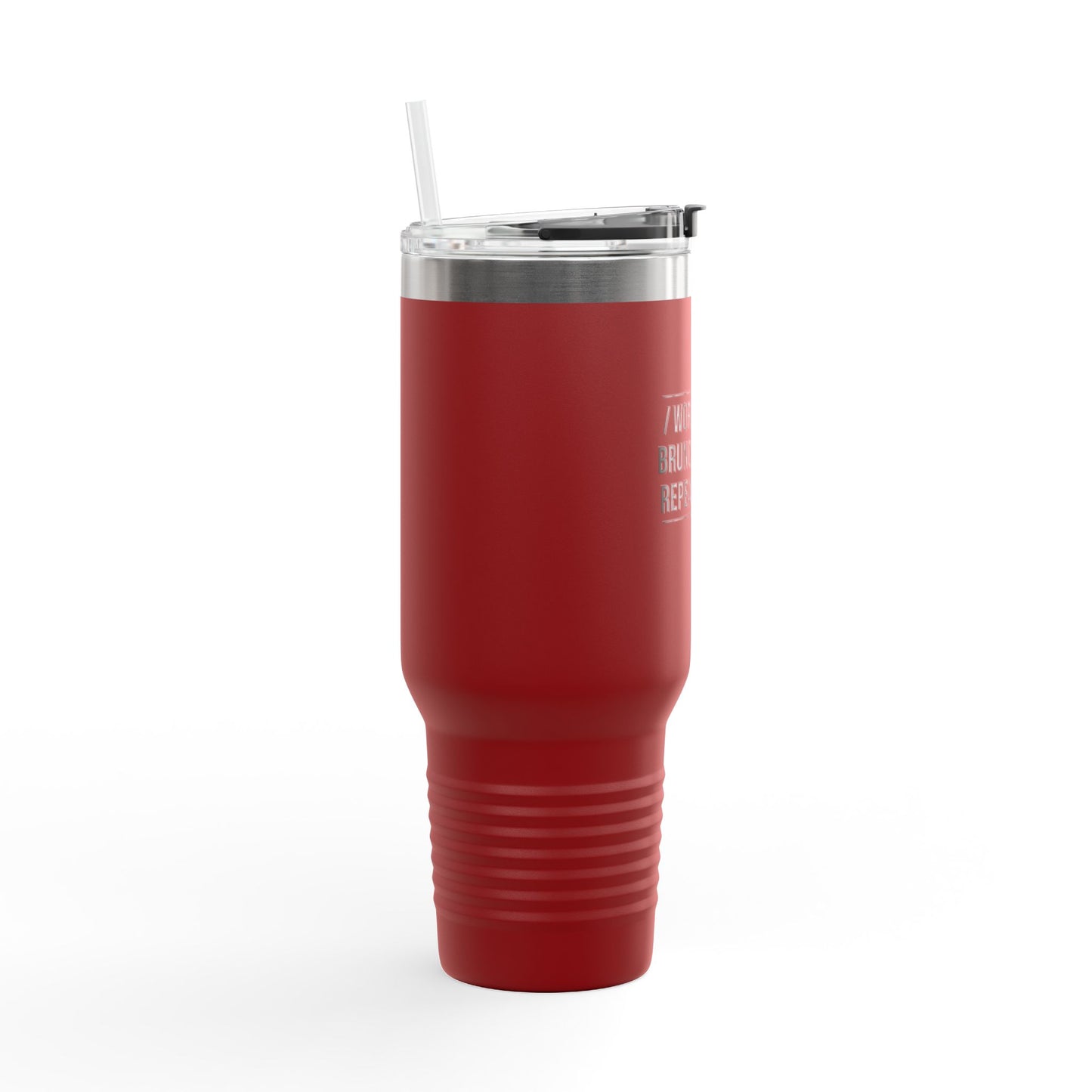 Work Hard / Brunch Harder / Repeat & Sip Stainless Steel Tumbler