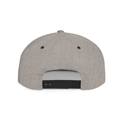 Hustle Flat Bill Snapback Hat