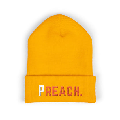 PREACH. Stylish Embroidered Beanie