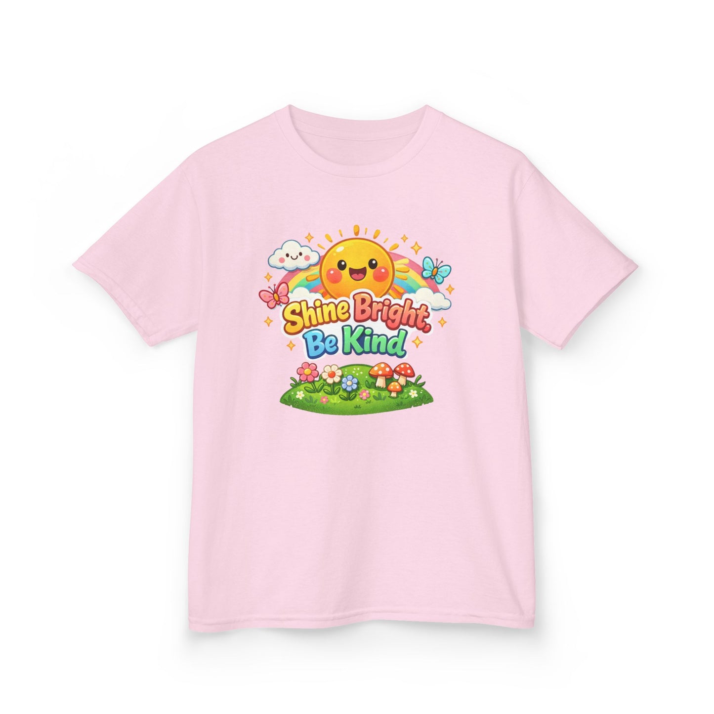 Shine Bright Be Kind Kids Tee Shirt
