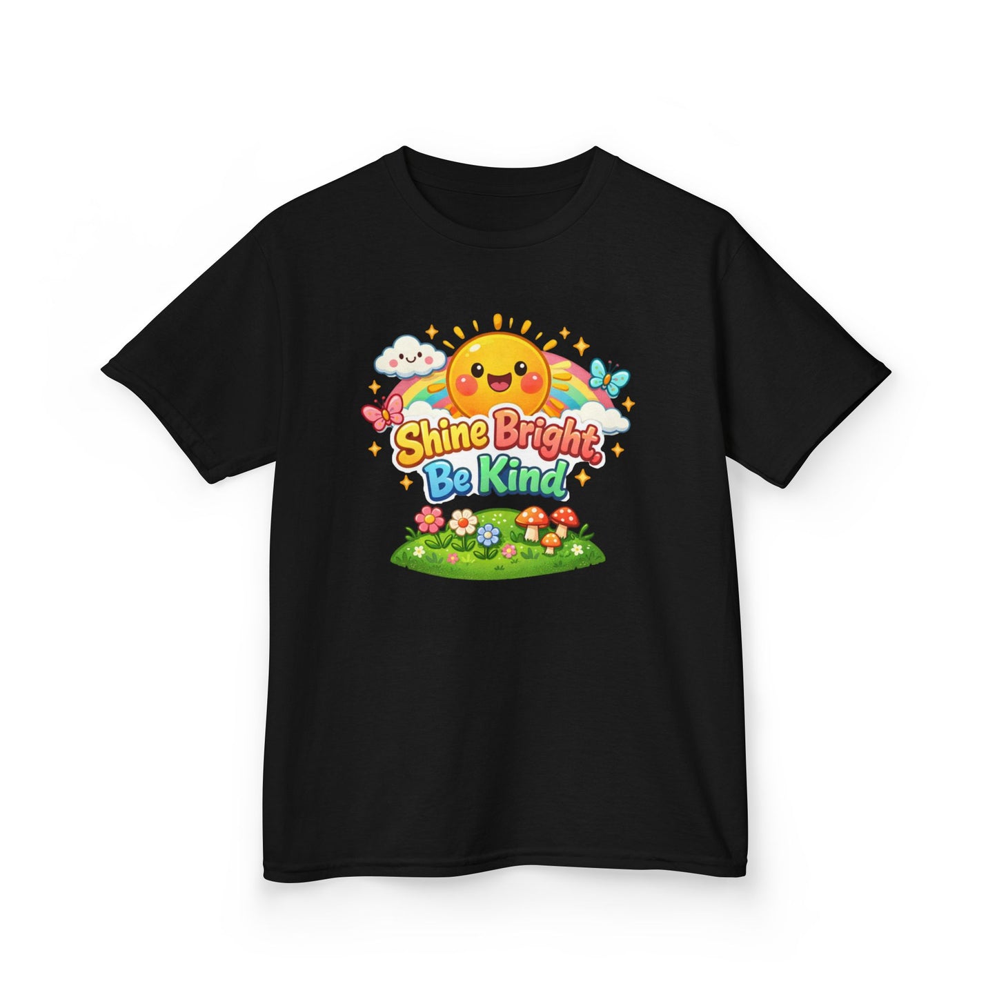 Shine Bright Be Kind Kids Tee Shirt