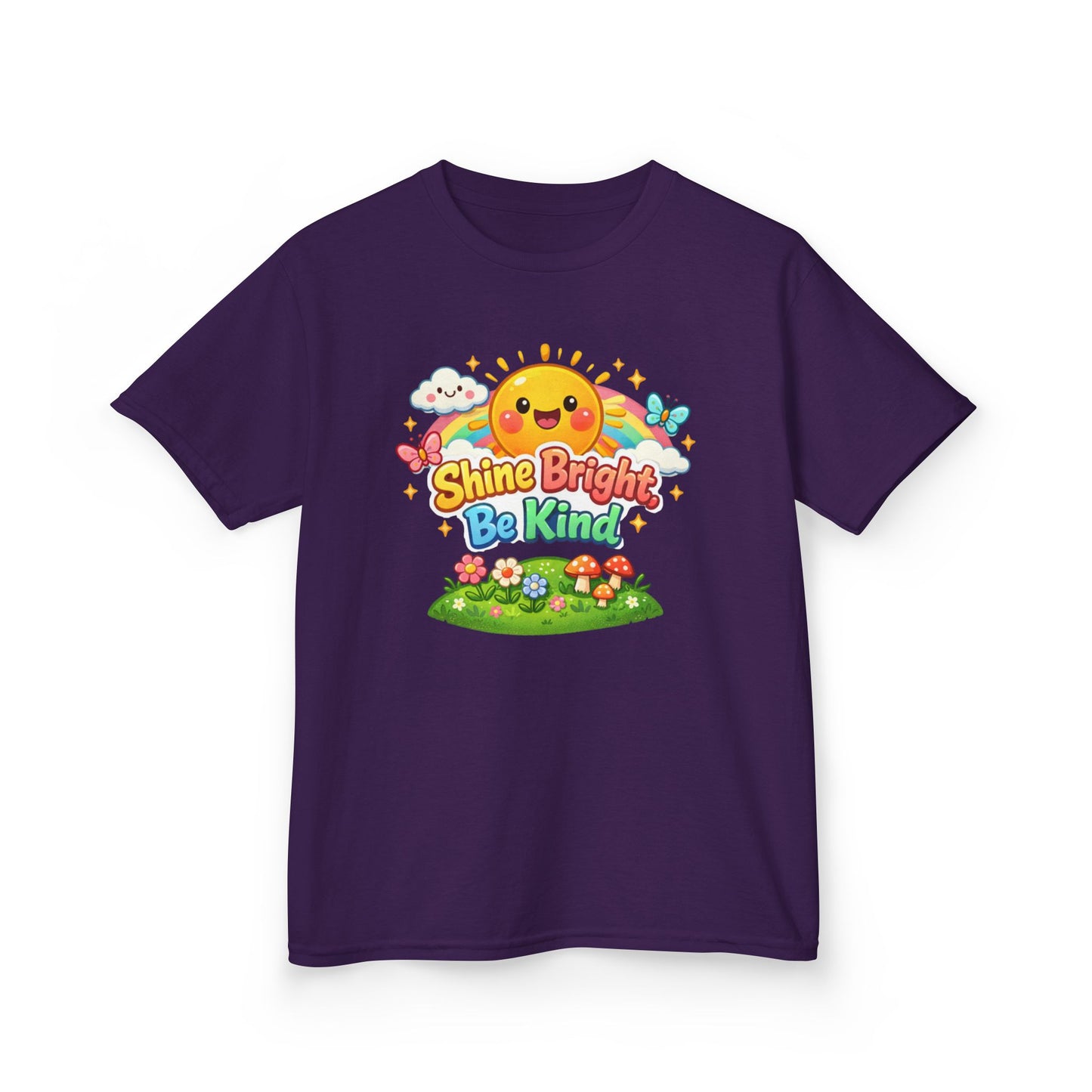 Shine Bright Be Kind Kids Tee Shirt