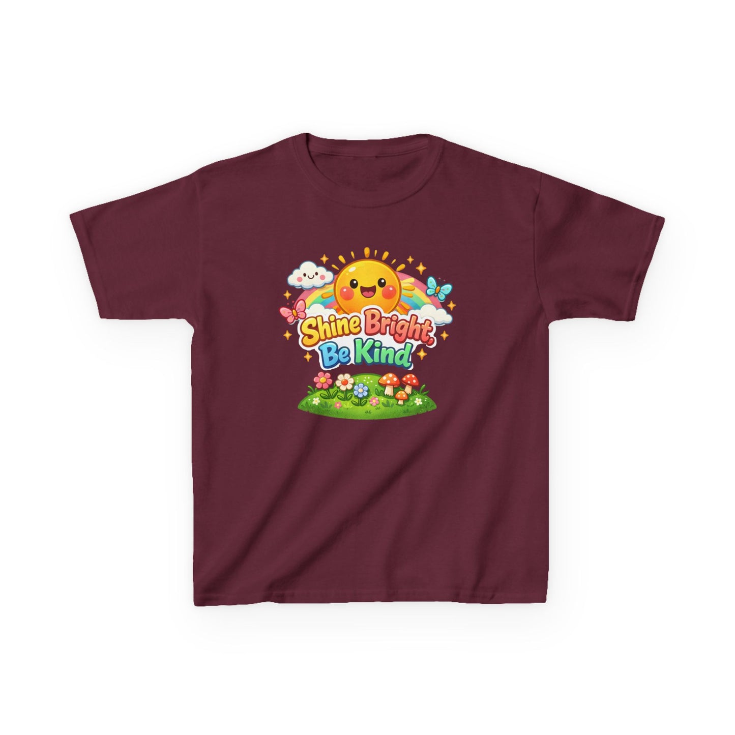 Shine Bright Be Kind Kids Tee Shirt