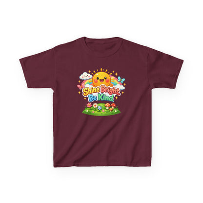 Shine Bright Be Kind Kids Tee Shirt