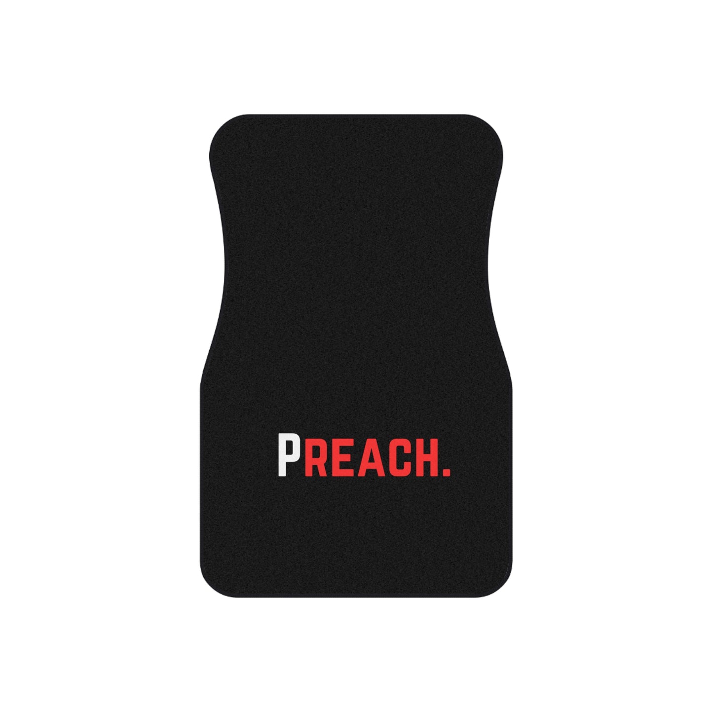 PREACH. Car Mat - Front Seat Floor Mats (Set of 2)