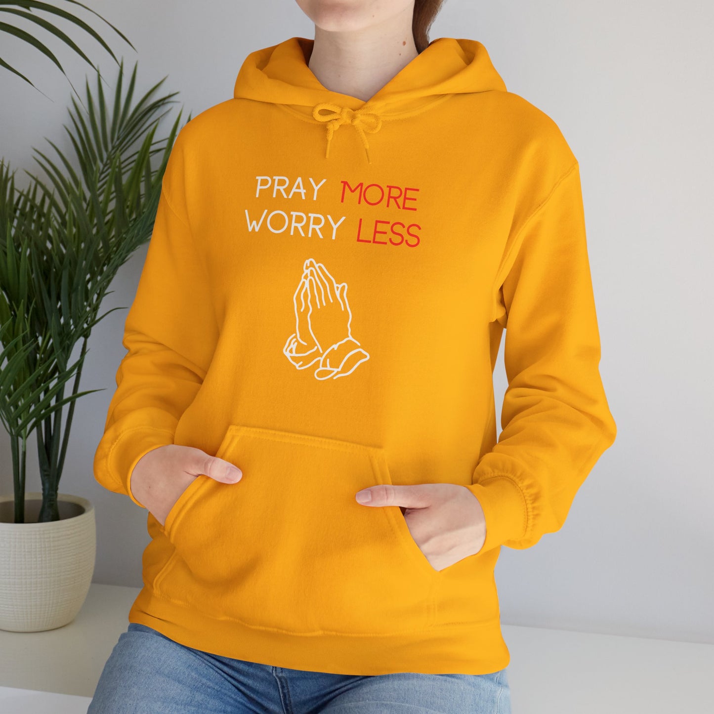 Pray more Worry Less Hoodie