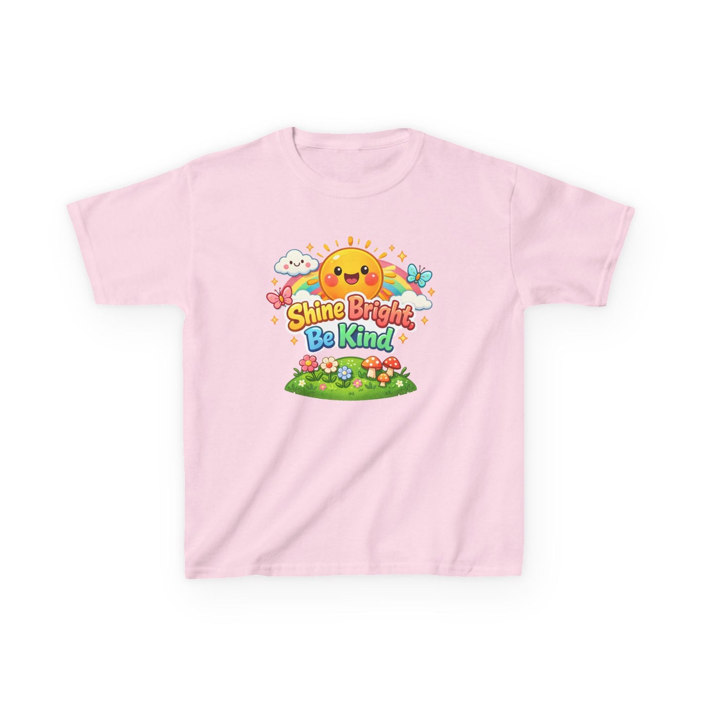 Shine Bright Be Kind Kids Tee Shirt