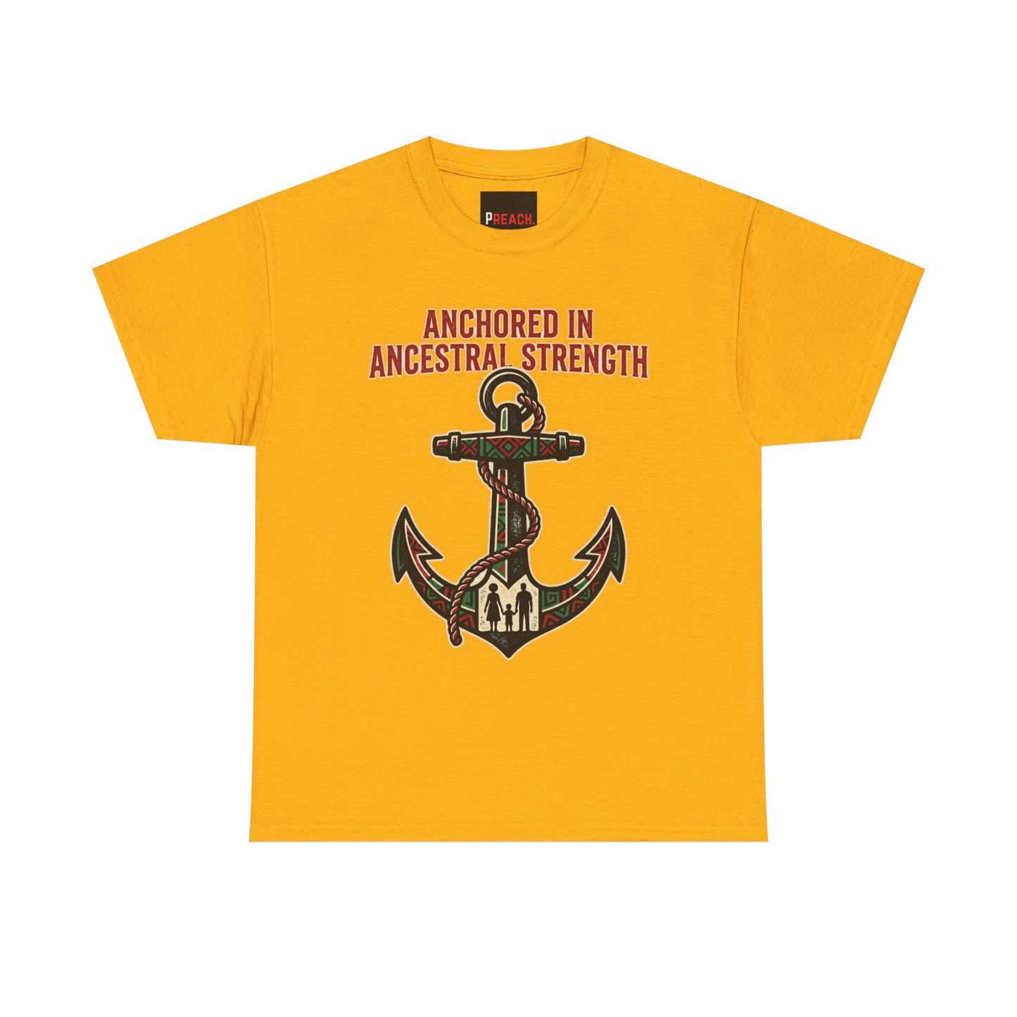 "Anchored in Ancestral Strength" Juneteenth Tee Shirt