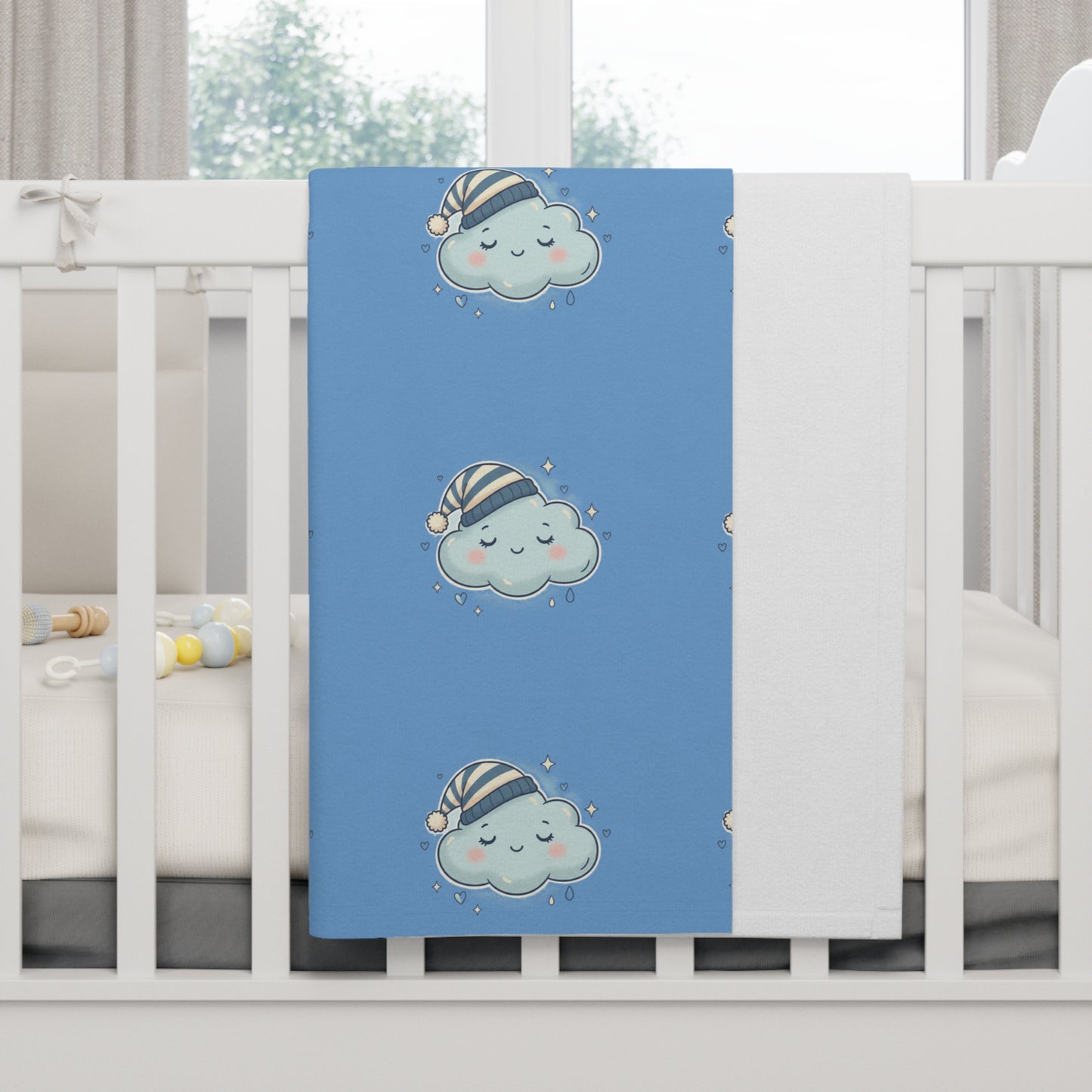 Blue Baby Cloud Blanket
