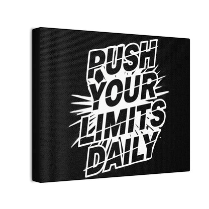 Push Your Limits Daily Art Canvas