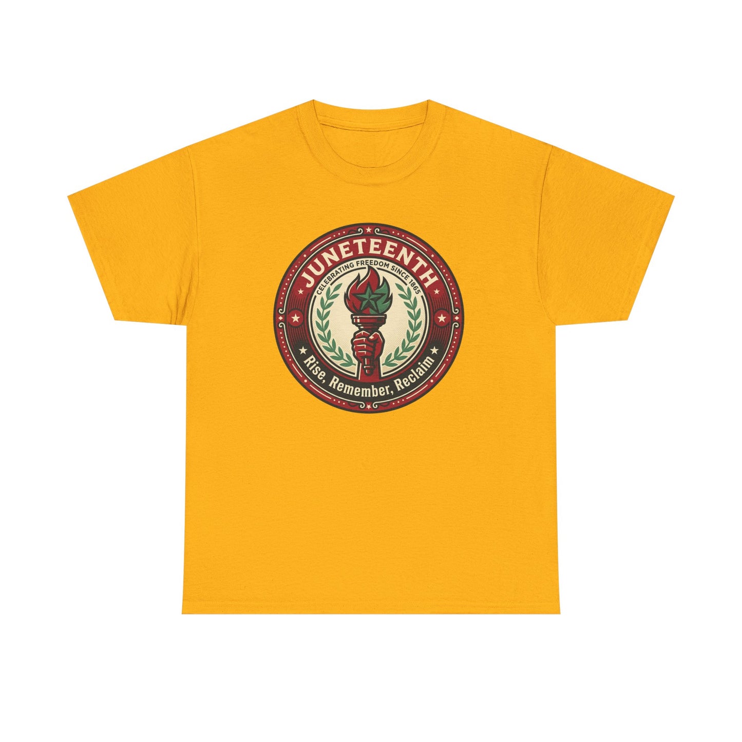 Juneteenth "Rise, Remember, Reclaim" Tee Shirt