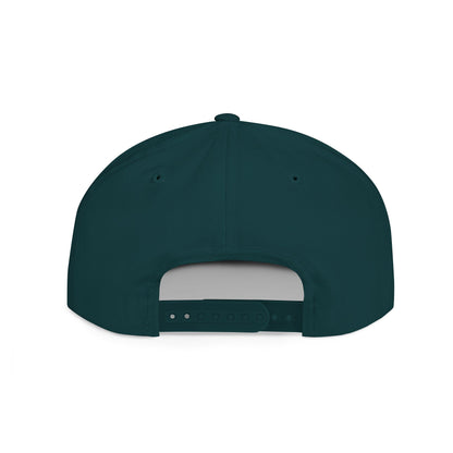Hustle Flat Bill Snapback Hat