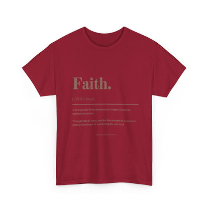 Faith Definition T-Shirt