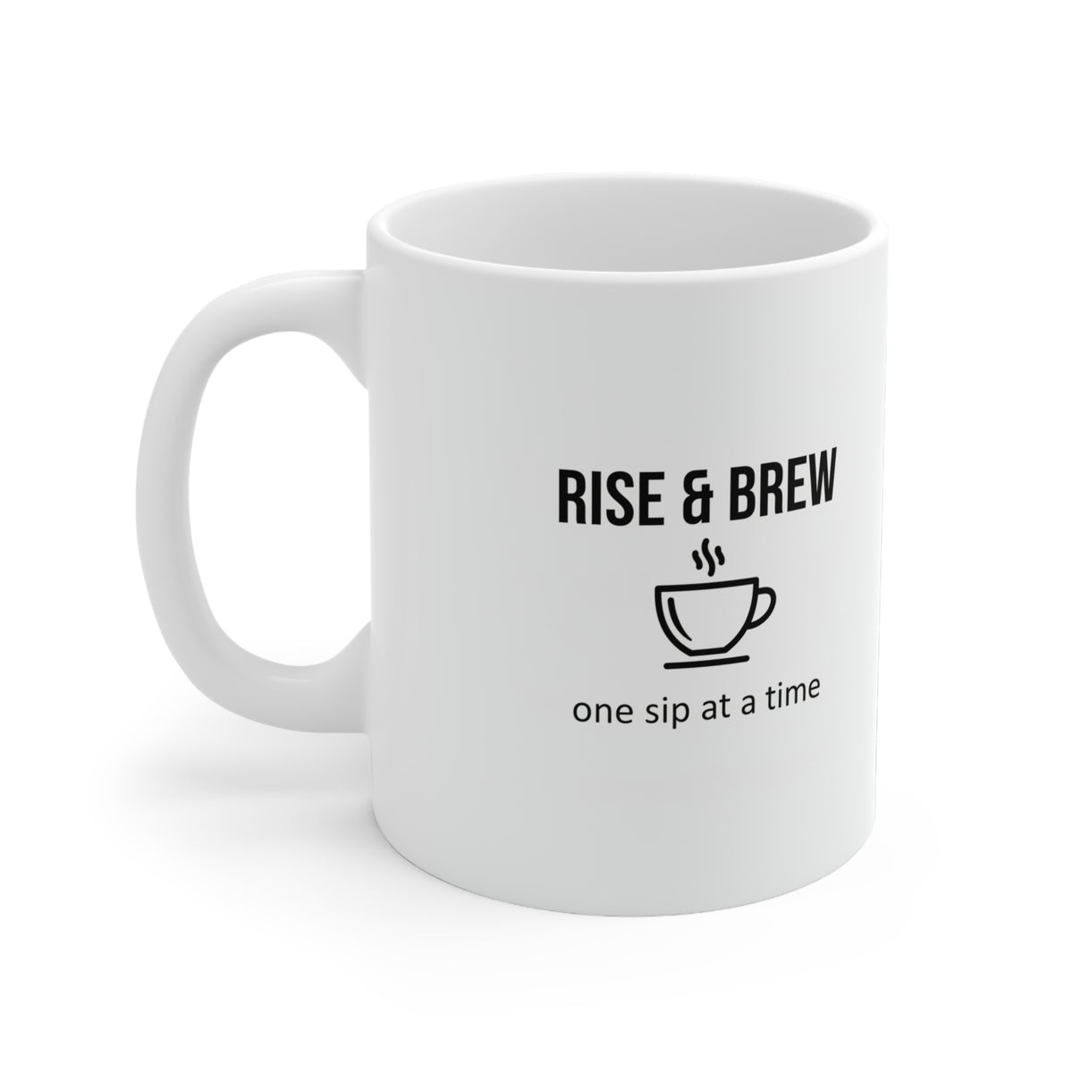 Rise & Brew Coffee Mug
