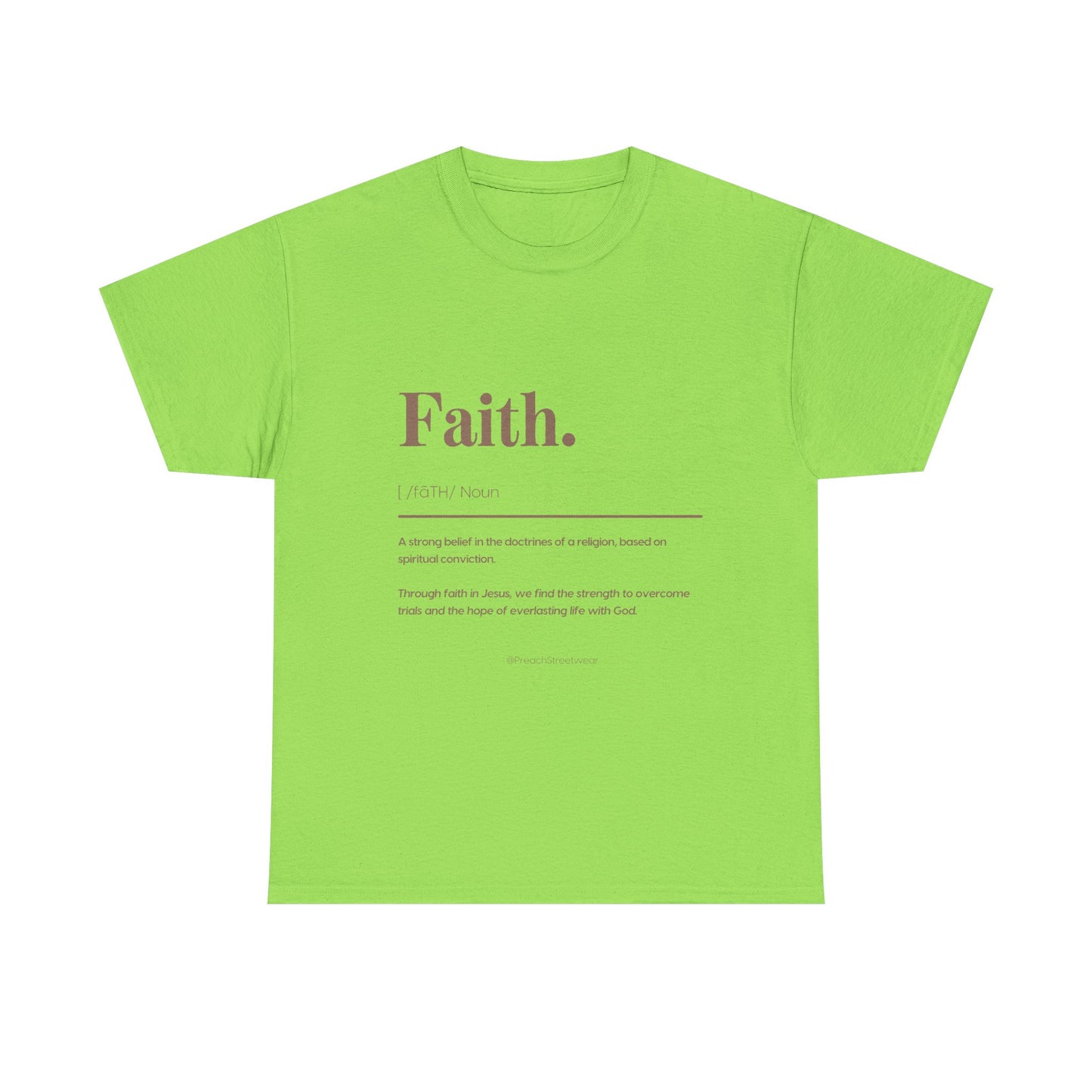 Faith Definition T-Shirt