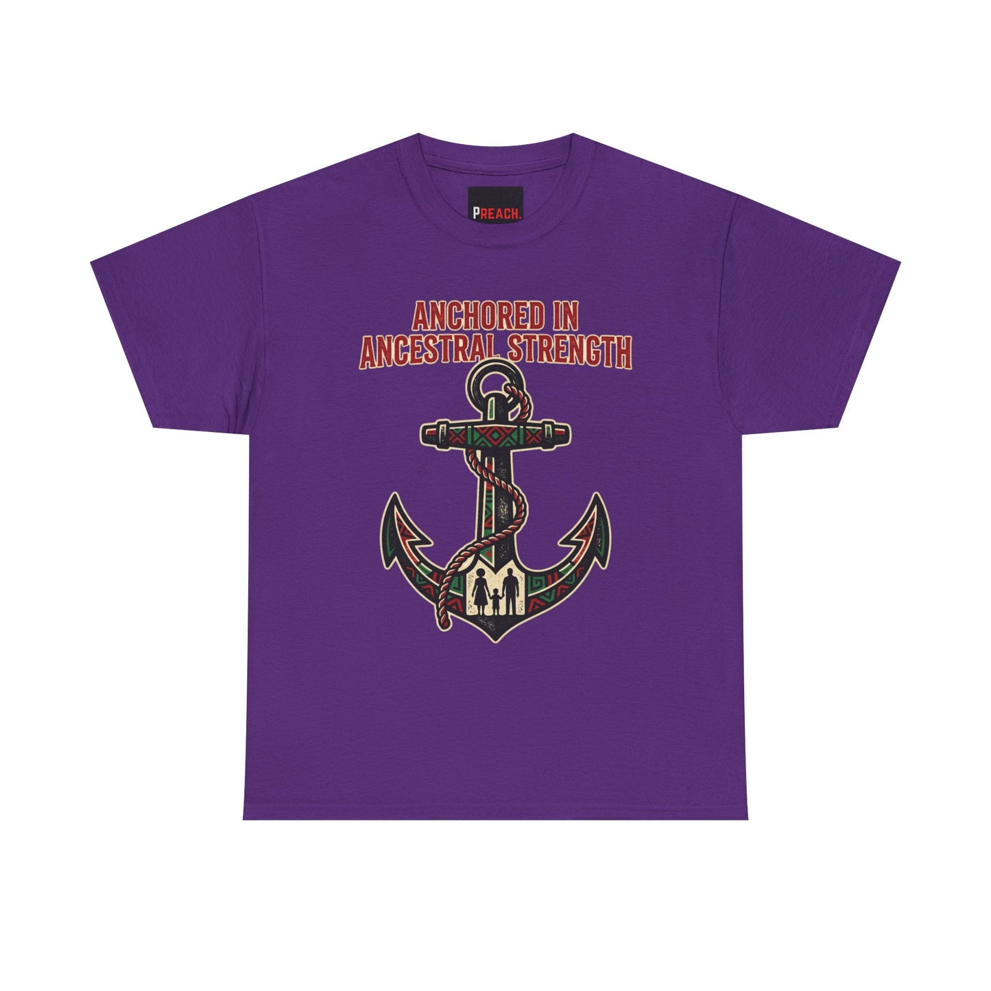 "Anchored in Ancestral Strength" Juneteenth Tee Shirt