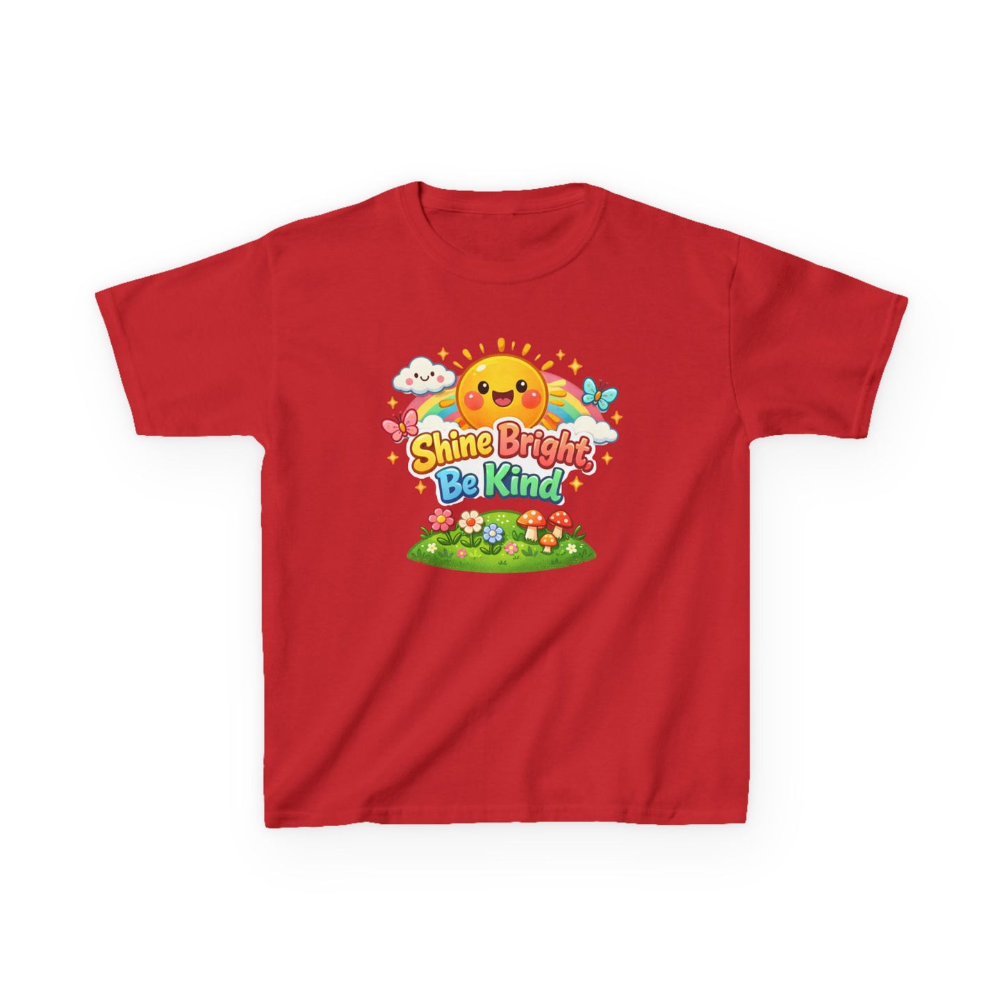 Shine Bright Be Kind Kids Tee Shirt