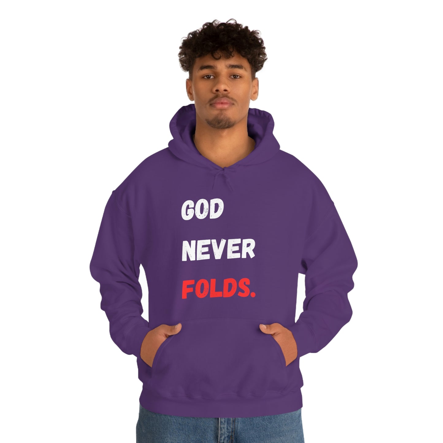 God Never Folds. Hoodie