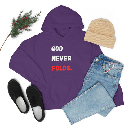 God Never Folds. Hoodie